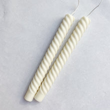 Load image into Gallery viewer, Spiral Candles, (pair)