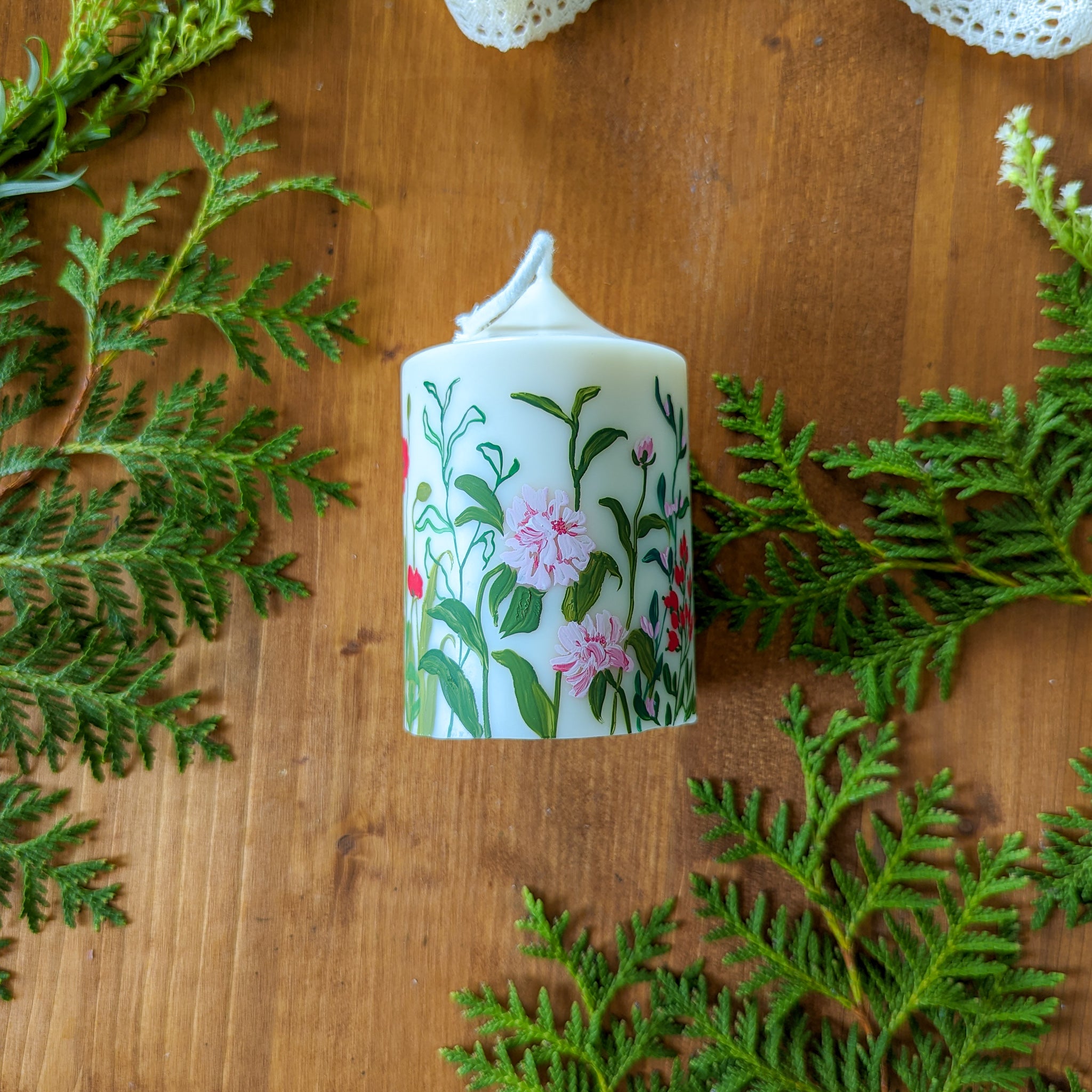 Small Pillar Candle 03 The Ome Store