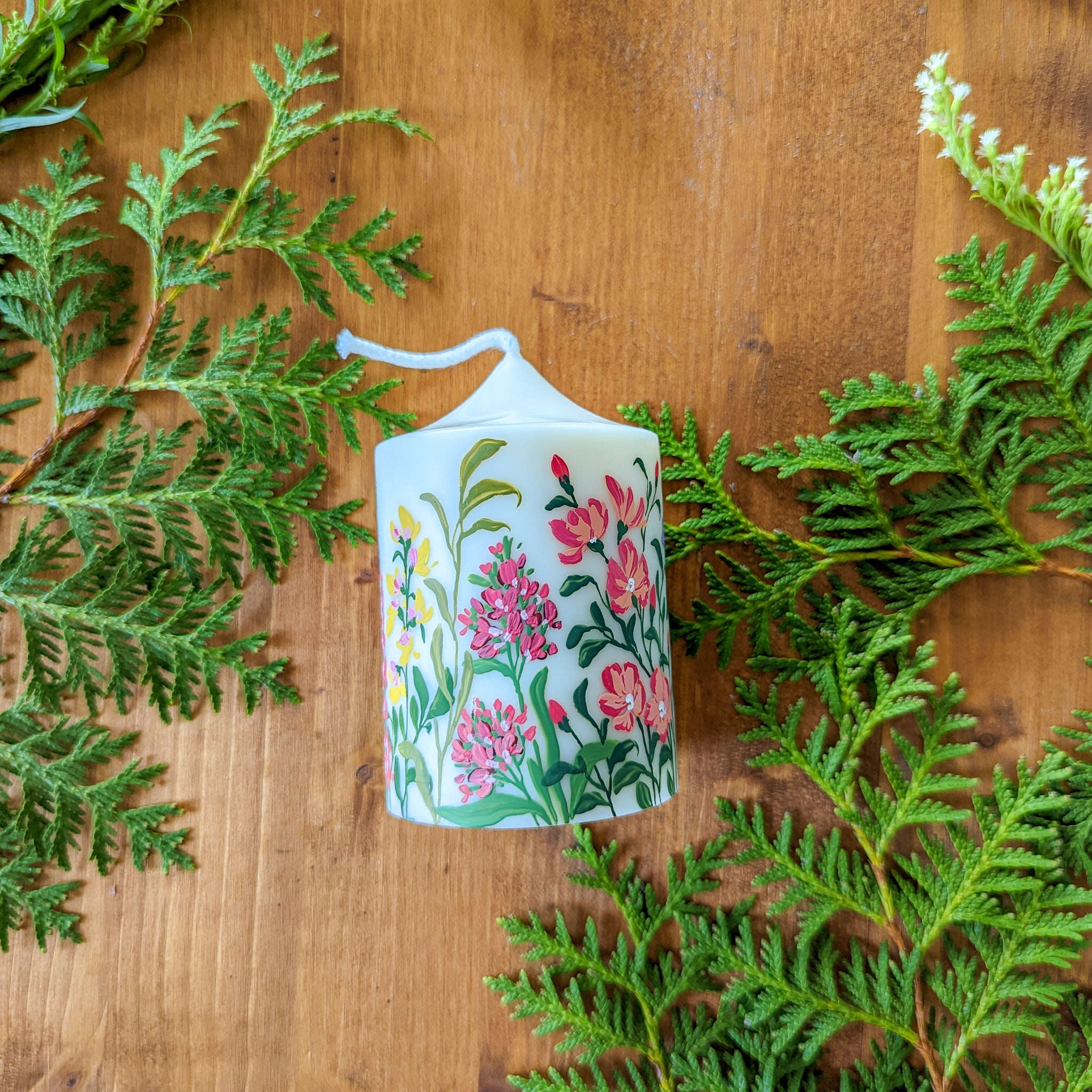 Small Pillar Candle 04 The Ome Store