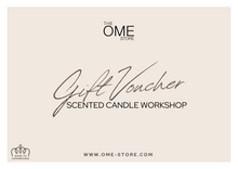 Load image into Gallery viewer, Scented Candle Workshop Gift Voucher
