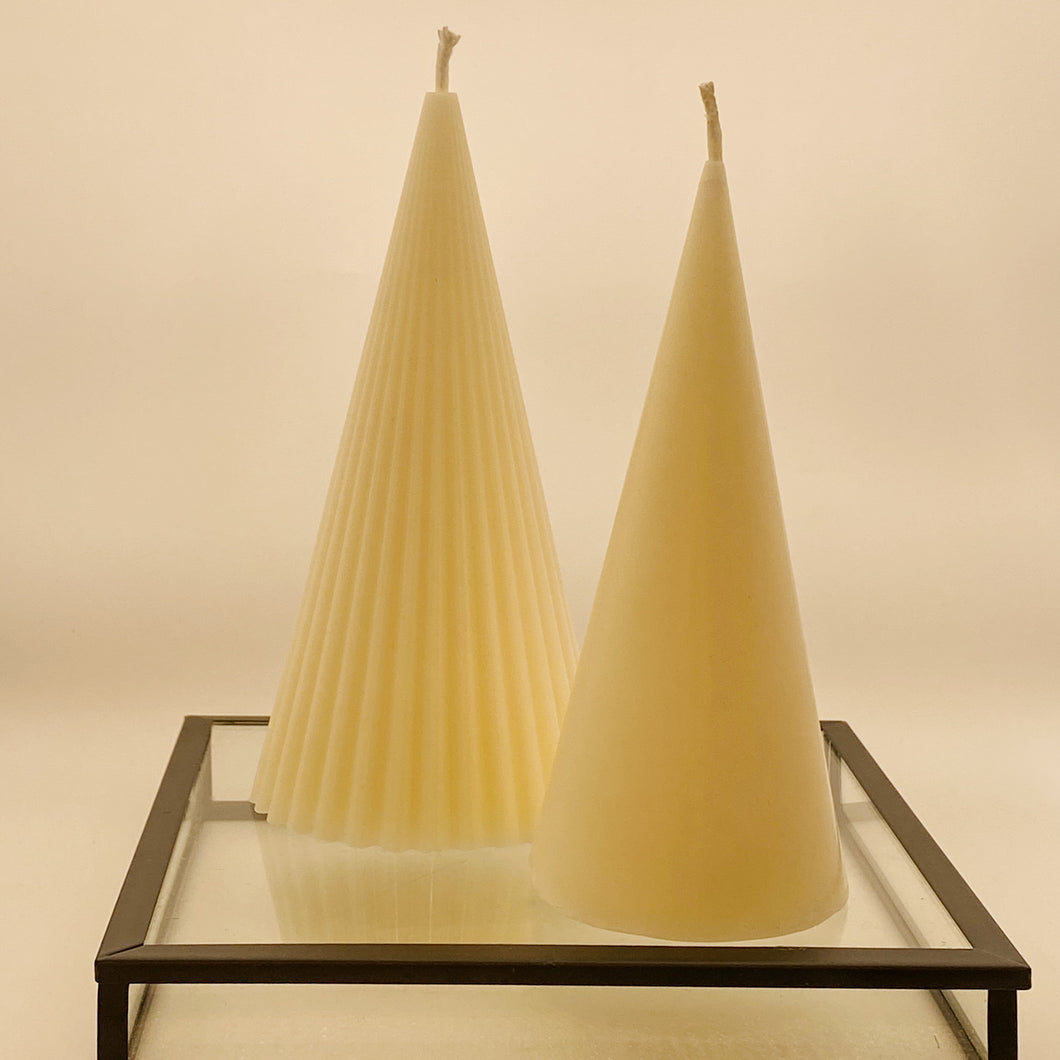 Festive 'Tree' Candle, set of 2