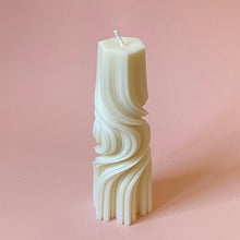 Load image into Gallery viewer, Swirl Tower Candle
